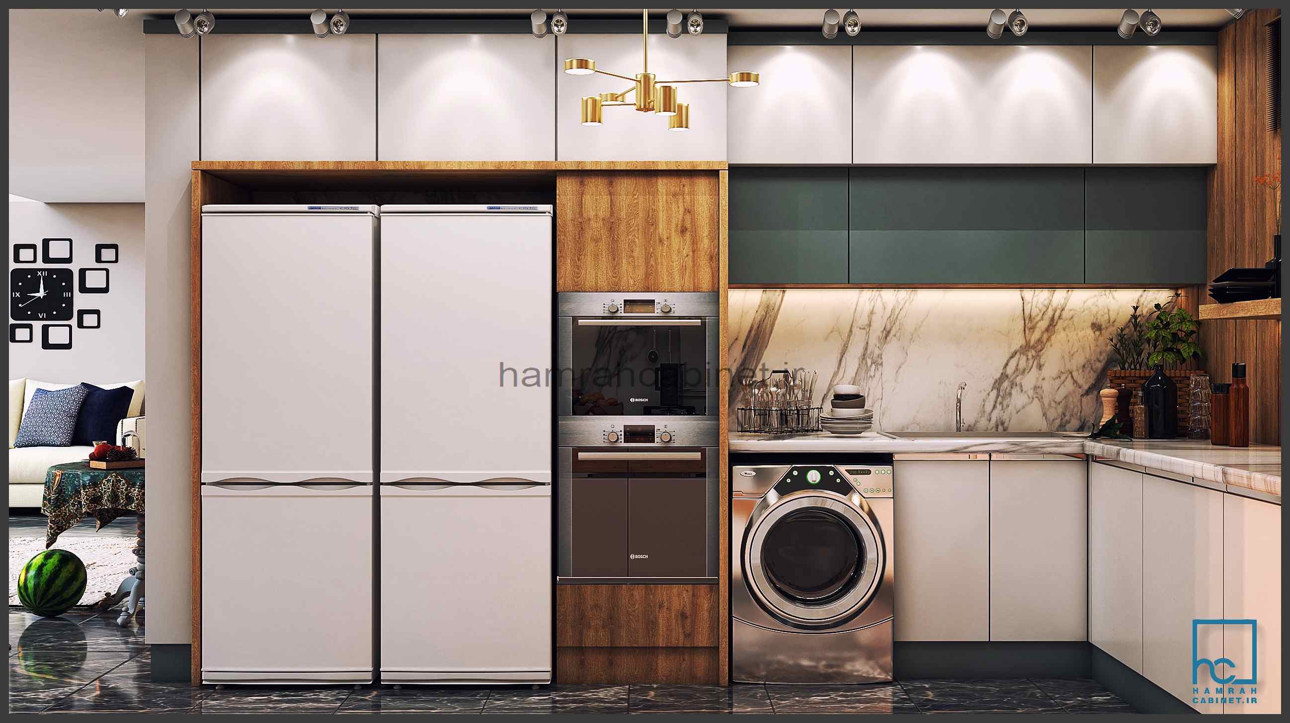 کابینت مدرن ژورنالی37